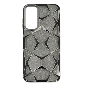 Nettech Samsung Galaxy A15 Uyumlu Prizma Seri Arka Koruma Kılıf (Gri) NT-112060