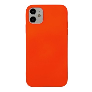 Nettech Apple iPhone 11 Uyumlu Nano Arka Koruma Kılıf (Turuncu) VR-19150