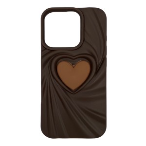 Nettech Apple iPhone 16 Pro Uyumlu Maskot Seri Arka Koruma Kılıf (Kahverengi) NT-111993