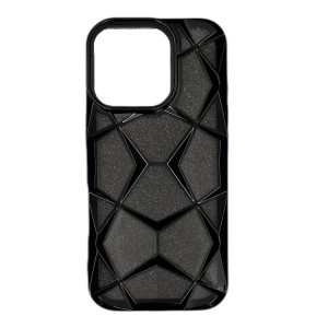 Nettech Apple iPhone 16 Pro Uyumlu Prizma Seri Arka Koruma Kılıf (Siyah) NT-112041