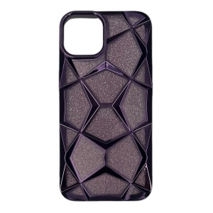 Nettech Apple iPhone 13 Uyumlu Prizma Seri Arka Koruma Kılıf (Mor) NT-112066