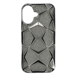 Nettech Apple iPhone 16 Uyumlu Prizma Seri Arka Koruma Kılıf (Gri) NT-112050