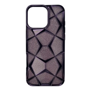 Nettech Apple iPhone 16 Pro Max Uyumlu Prizma Seri Arka Koruma Kılıf (Mor) NT-112053