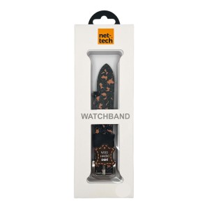 Nettech Samsung Watch 22 mm Uyumlu Deri Kordon (Siyah) NT-112124