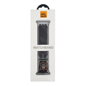 Nettech Samsung Watch 22 mm Uyumlu Deri Kordon (Mürdüm) NT-112117