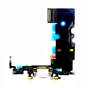 Teknonet Apple iPhone 8 Uyumlu Filmli Şarj Soketi (Beyaz) VR-4602