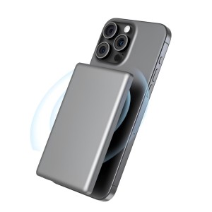 Nettech NT-PW28 20W + 15W Pd Wireless 15W 10000 MAh Magsafe Powerbank (Gri) NT-106442