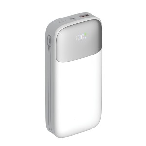 Nettech NT-PW30 SCP 22.5W 10000 MAh Taşınabilir Powerbank (Beyaz) NT-104489