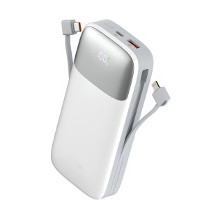 Nettech NT-PW30 SCP 22.5W 10000 MAh Taşınabilir Powerbank (Beyaz) NT-104489