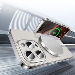 PanzerGlass Apple iPhone 14 Pro Uyumlu Silikon Nano Magsafe Arka Koruma Kılıf (Şeffaf) NT-110735