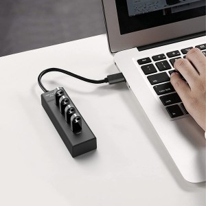 Hadron HDX7017 Usb Çoklayıcı (Siyah) NT-109599