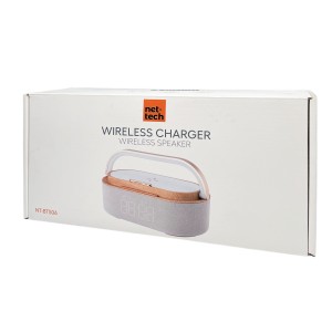 Nettech NT-BTS06 Kablosuz Hoparlör - Speaker (Beyaz) NT-BTS06
