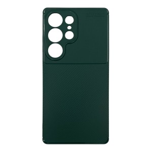 Nettech Samsung Galaxy S25 Ultra Uyumlu Focus Seri Arka Koruma Kılıf (Yeşil) NT-112297