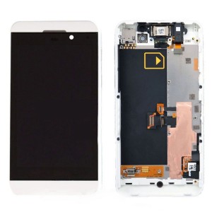 Teknonet BlackBerry Z10 Uyumlu Org Lcd+Dokunmatik+Çıtalı (Beyaz) VR-4673