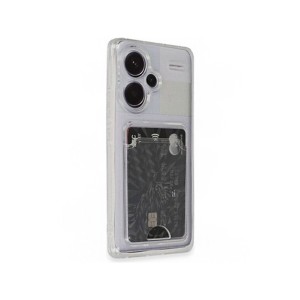 Nettech Xiaomi Redmi 13 Uyumlu Kartlık Tipi Şeffaf Arka Koruma Kılıf (Şeffaf) NT-112279