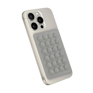 Nettech Vantuzlu Telefon Tutucu Telefon (Gri Açık) NT-112380