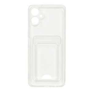 Nettech Samsung Galaxy A06 Uyumlu Kartlık Tipi Şeffaf Arka Koruma Kılıf (Şeffaf) NT-112280