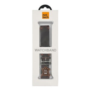 Nettech Samsung Watch 22 mm Uyumlu Deri Kordon (Kahverengi) NT-112343