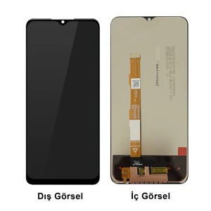 Teknonet Vivo Y16S Uyumlu Org Lcd+Dokunmatik (Siyah) NT-112189