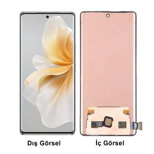 Teknonet Vivo V40 Lite Uyumlu Org Lcd+Dokunmatik (Siyah) NT-112190