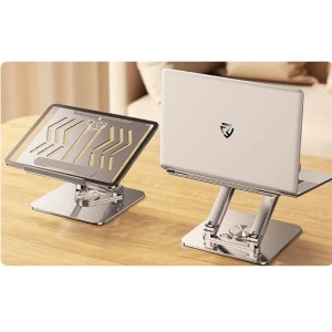 Rtako RS-CP84 Tablet-Laptop 360 Derece Döner Braket Stand (Gri) NT-112810