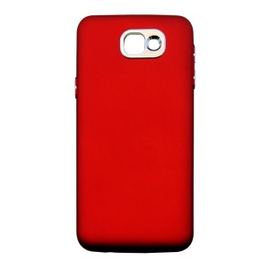 Nettech Samsung Galaxy G570 J5 Prime Uyumlu Arka Koruma Arka Koruma Kılıf (Kırmızı) VR-8482