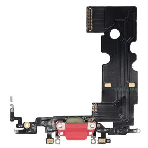 Teknonet Apple iPhone SE 2020 Uyumlu Filmli Şarj Soketi (Kırmızı) NT-112839