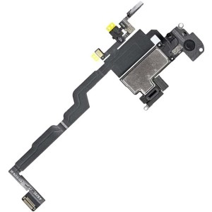 Teknonet Apple iPhone XS Uyumlu İç Kulaklık+Sensör Filmi (Siyah) NT-112838