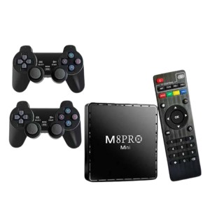 Nettech M8 Pro Mini Game Playstation Atari Oyun Konsolu (Siyah) NT-112832