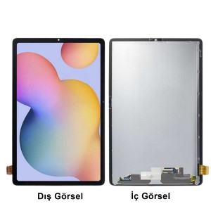 Teknonet Samsung Galaxy Tab S6 Lite P610 10.4 inc Uyumlu Org Lcd+Dokunmatik (Siyah) NT-96544
