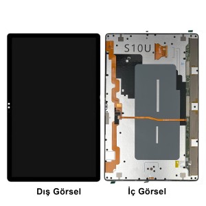 Teknonet Samsung Tab S10 Ultra X920 Uyumlu Org Lcd+Dokunmatik (Siyah) NT-112767