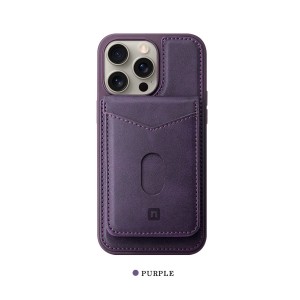 Nettech Apple iPhone 15 Pro Uyumlu NT-N033 Arka Koruma Kılıf (Mor) NT-107707
