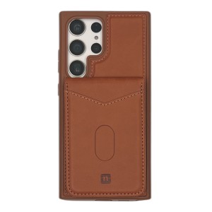 Nettech Samsung Galaxy S24 Ultra Uyumlu NT-N033 Arka Koruma Kılıf (Kahverengi) NT-107755