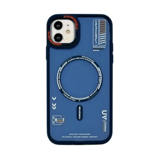 Nettech Apple iPhone 11 Uyumlu Dynamic Magsafe Arka Koruma Kılıf (Lacivert) NT-112877