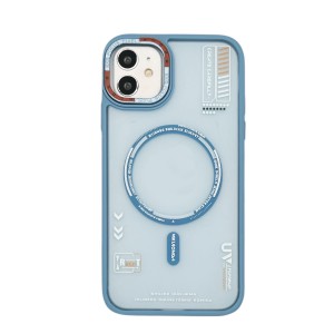 Nettech Apple iPhone 11 Uyumlu Dynamic Magsafe Arka Koruma Kılıf (Mavi) NT-112880
