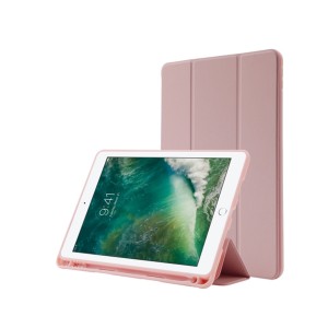 Nettech Apple iPad 10 Nesil 10.9 2022 Uyumlu Premium Smart 360 Kalem Yuvalı Kapaklı Kılıf (Krem) NT-110693