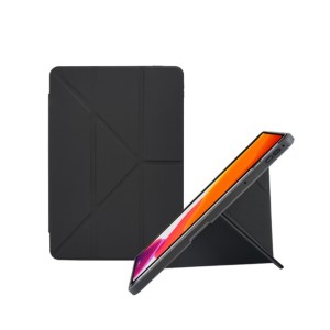 Nettech Samsung Galaxy A9 Plus X210 Uyumlu Premium Smart 360 Kalem Yuvalı Kapaklı Kılıf (Siyah) NT-110700