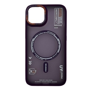 Nettech Apple iPhone 13 Uyumlu Dynamic Magsafe Arka Koruma Kılıf (Mor) NT-112886