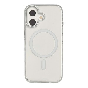 Nettech Apple iPhone 16 Uyumlu EPR-56 Arka Koruma Kılıf (Şeffaf) NT-112965