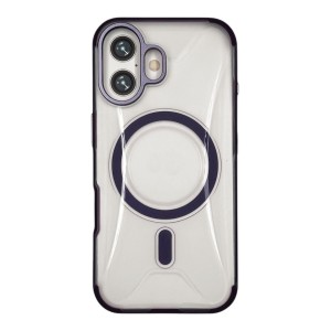 Nettech Apple iPhone 16 Uyumlu Wendell Magsafe Arka Koruma Kılıf (Mor) NT-112996