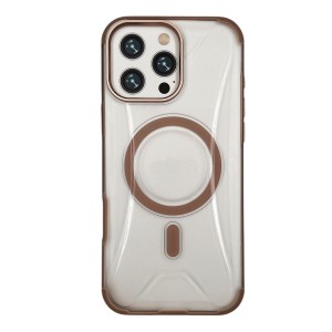 Nettech Apple iPhone 16 Pro Max Uyumlu Wendell Magsafe Arka Koruma Kılıf (Çöl) NT-113007