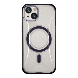 Nettech Apple iPhone 13 Uyumlu Wendell Magsafe Arka Koruma Kılıf (Mor) NT-112991