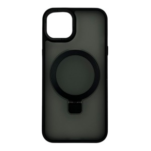 Nettech Apple iPhone 13 Uyumlu Manyetik Standlı Seri Arka Koruma Kılıf (Siyah) NT-112956