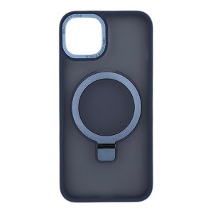 Nettech Apple iPhone 13 Uyumlu Manyetik Standlı Seri Arka Koruma Kılıf (Mor) NT-112958