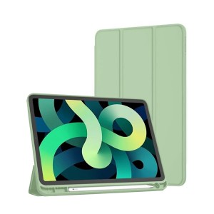 Nettech Samsung Galaxy A9 Plus X210 Uyumlu Premium Smart 360 Kalem Yuvalı Kapaklı Kılıf (Yeşil) NT-110703
