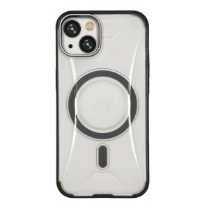 Nettech Apple iPhone 13 Uyumlu Wendell Magsafe Arka Koruma Kılıf (Gri) NT-112990
