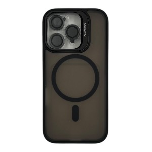 Nettech Apple iPhone 16 Pro Max Uyumlu Armor Magsafe Arka Koruma Kılıf (Siyah) NT-112942