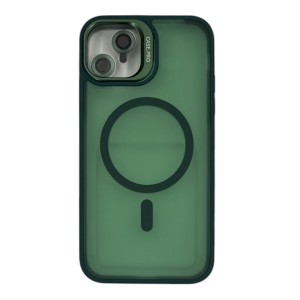 Nettech Apple iPhone 11 Uyumlu Armor Magsafe Arka Koruma Kılıf (Yeşil) NT-112948