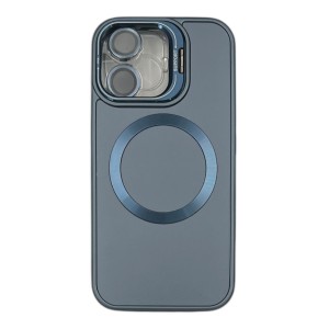 Nettech Apple iPhone 16 Uyumlu Lord Magsafe Arka Koruma Kılıf (Lacivert) NT-112902