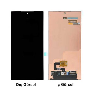 Teknonet Samsung Galaxy S24 Ultra Uyumlu Org Lcd+Dokunmatik (Siyah) NT-113274